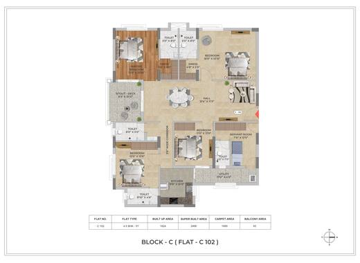 C102 floor plan