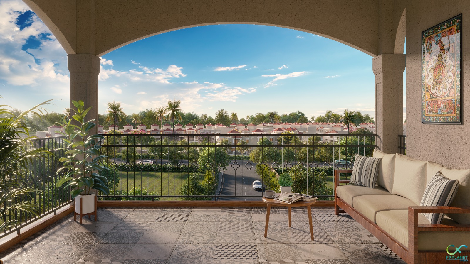 Green open spaces and sustainable planning at Oasis